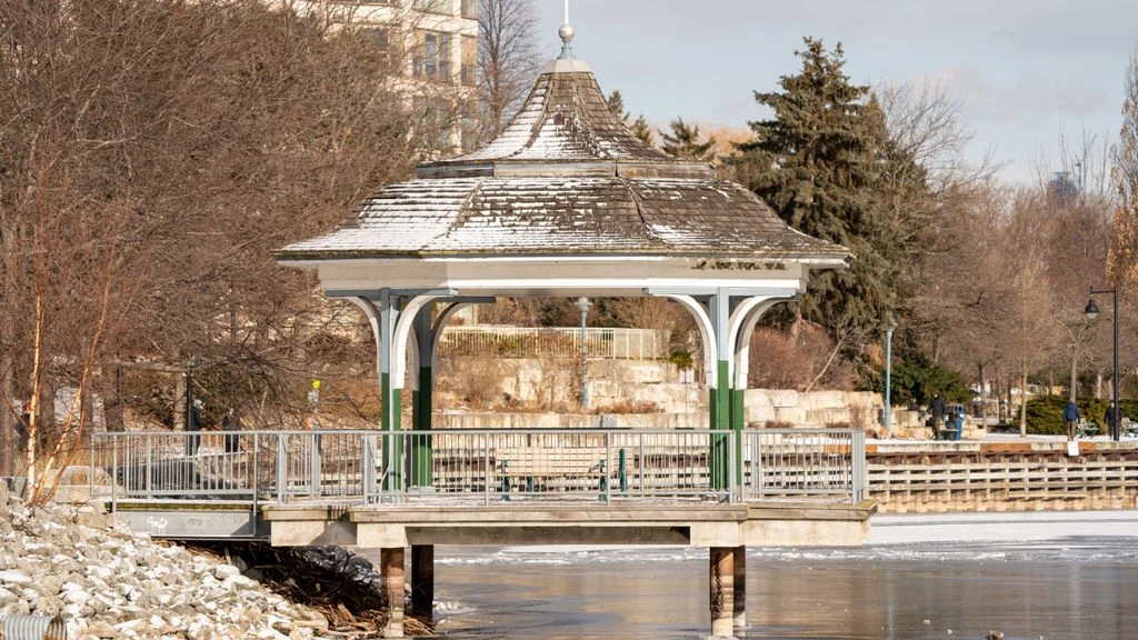 The heated sixty-seat lakeside patio, covered and open year-round